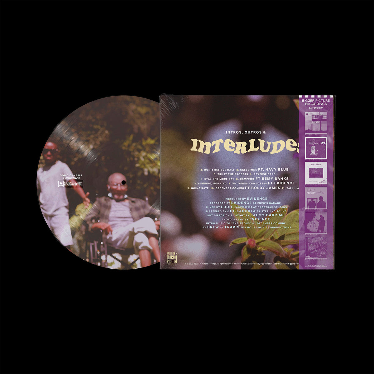 Intros, Outros & Interludes (Picture Disc Vinyl LP + Obi Strip)