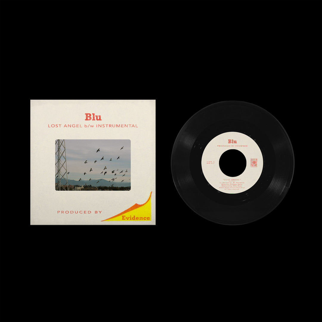 洋楽 Blu & Evidence - Lost Angel 7\" Cover #1 Blu Evidence - Lost Angel 7 Cover 1 | eBay