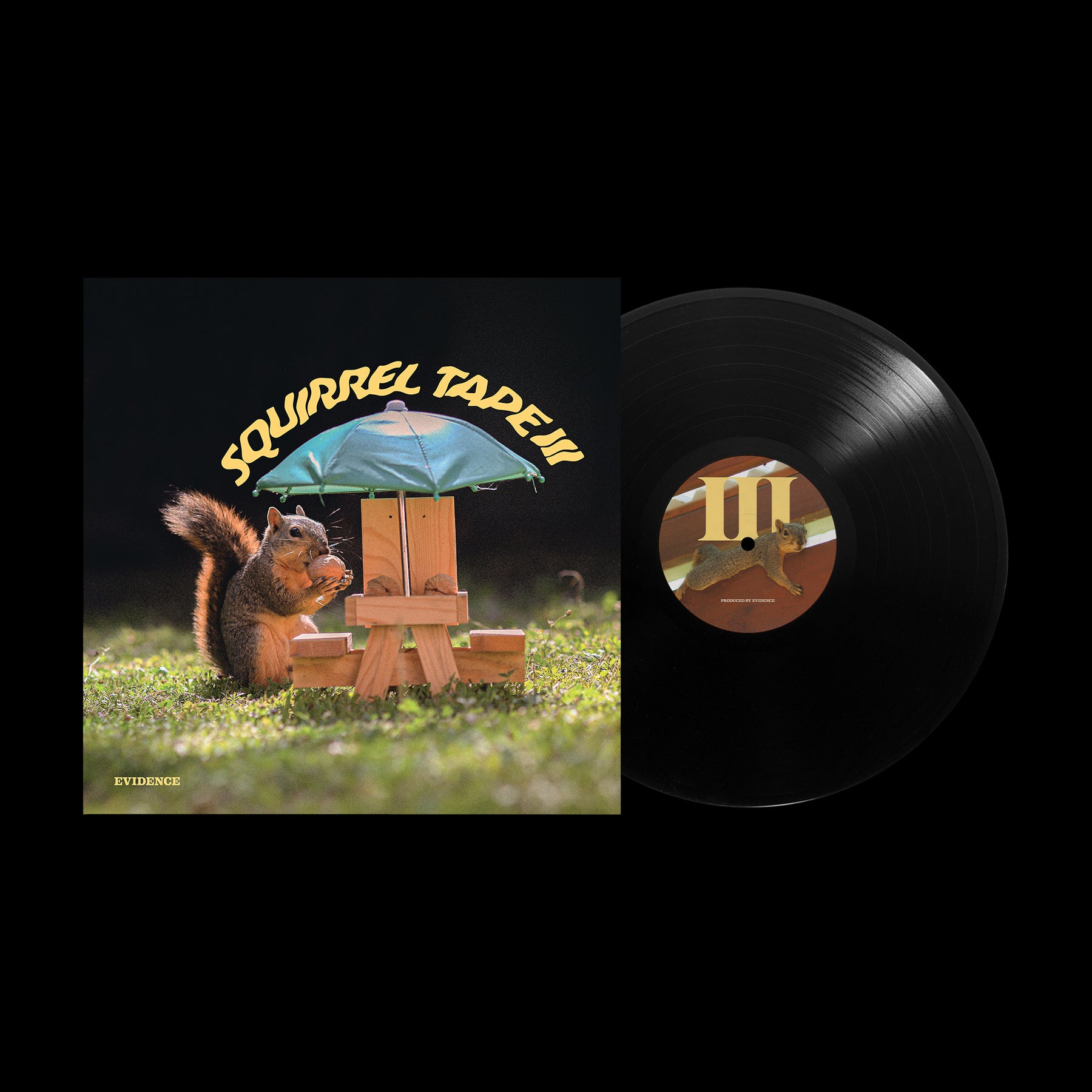 Squirrel Tape Instrumentals Volume 3 (Black Vinyl LP)