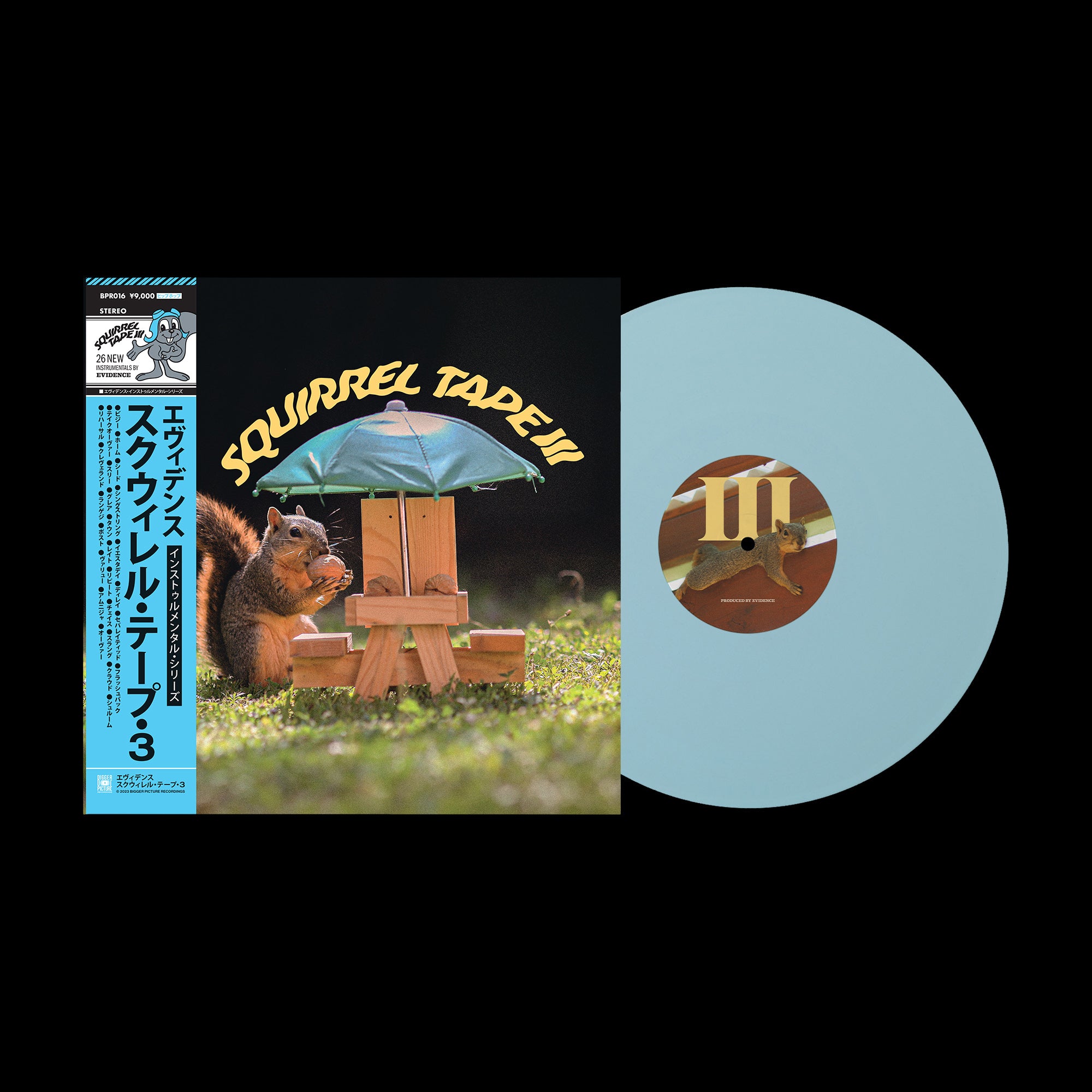 EVIDENCE SQUIRREL TAPE III レコード EVIDENCE / SQUIRREL TAPE III [Picture] 【公式通販】