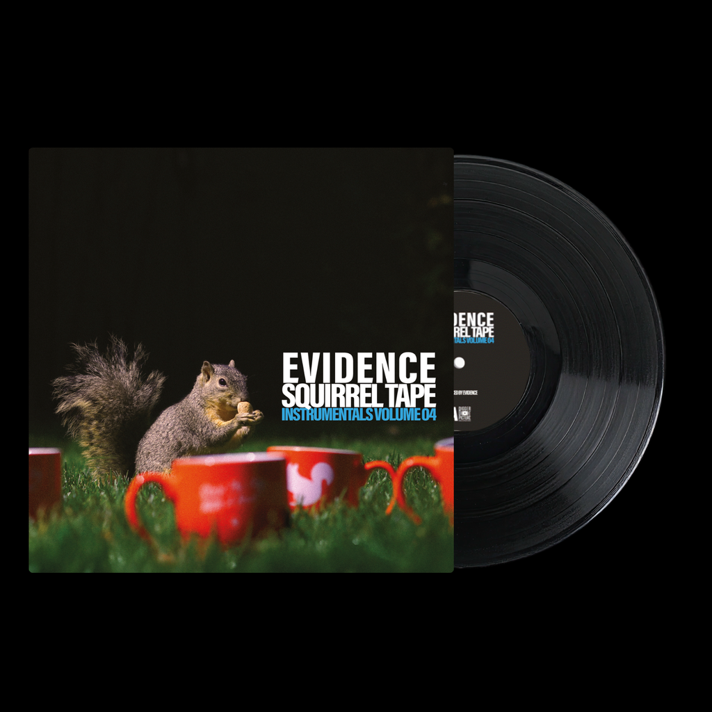 洋楽 EVIDENCE /SQUIRREL TAPE INSTRUMENTALS LP Squirrel Tape Instrumentals Vol 4 LP (black vinyl) – Bigger